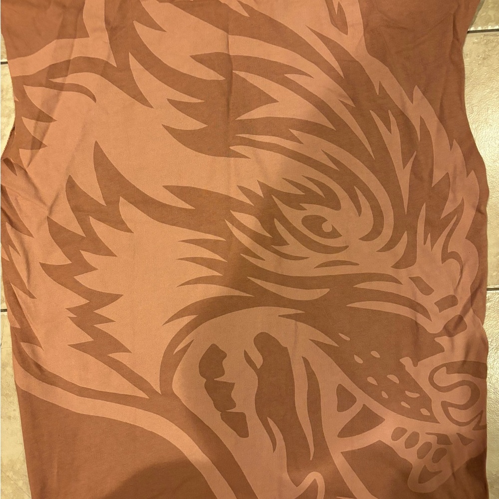 Brown Graphic T-Shirt